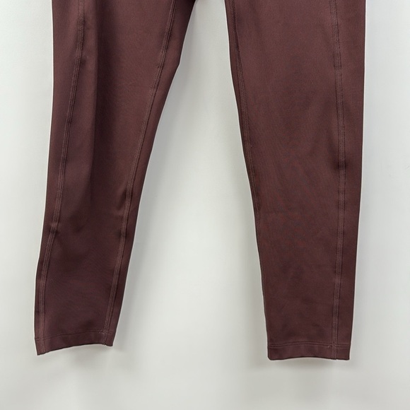 Girlfriend Collective High Rise Compression Ankle Leggings Brown XS - Picture 4 of 8